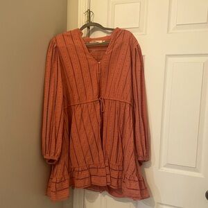 Anthropologie long sleeve XL size dress